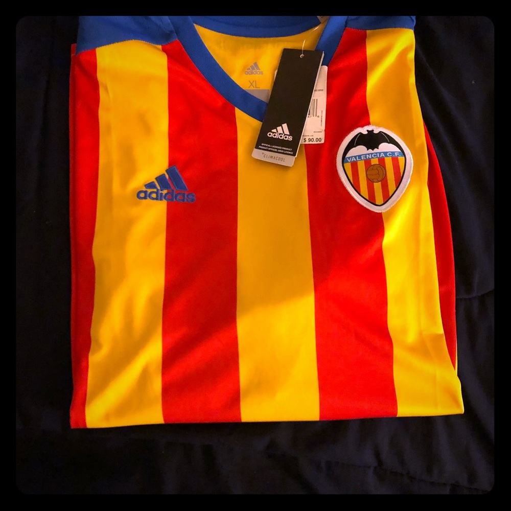 Adidas Valencia soccer jersey